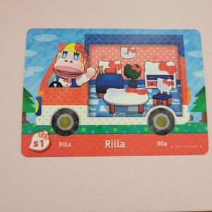 RILLA - 1 SANRIO Animal Crossing amiibo card